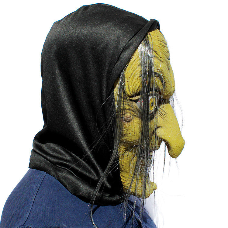 Scary Witch Latex Mask