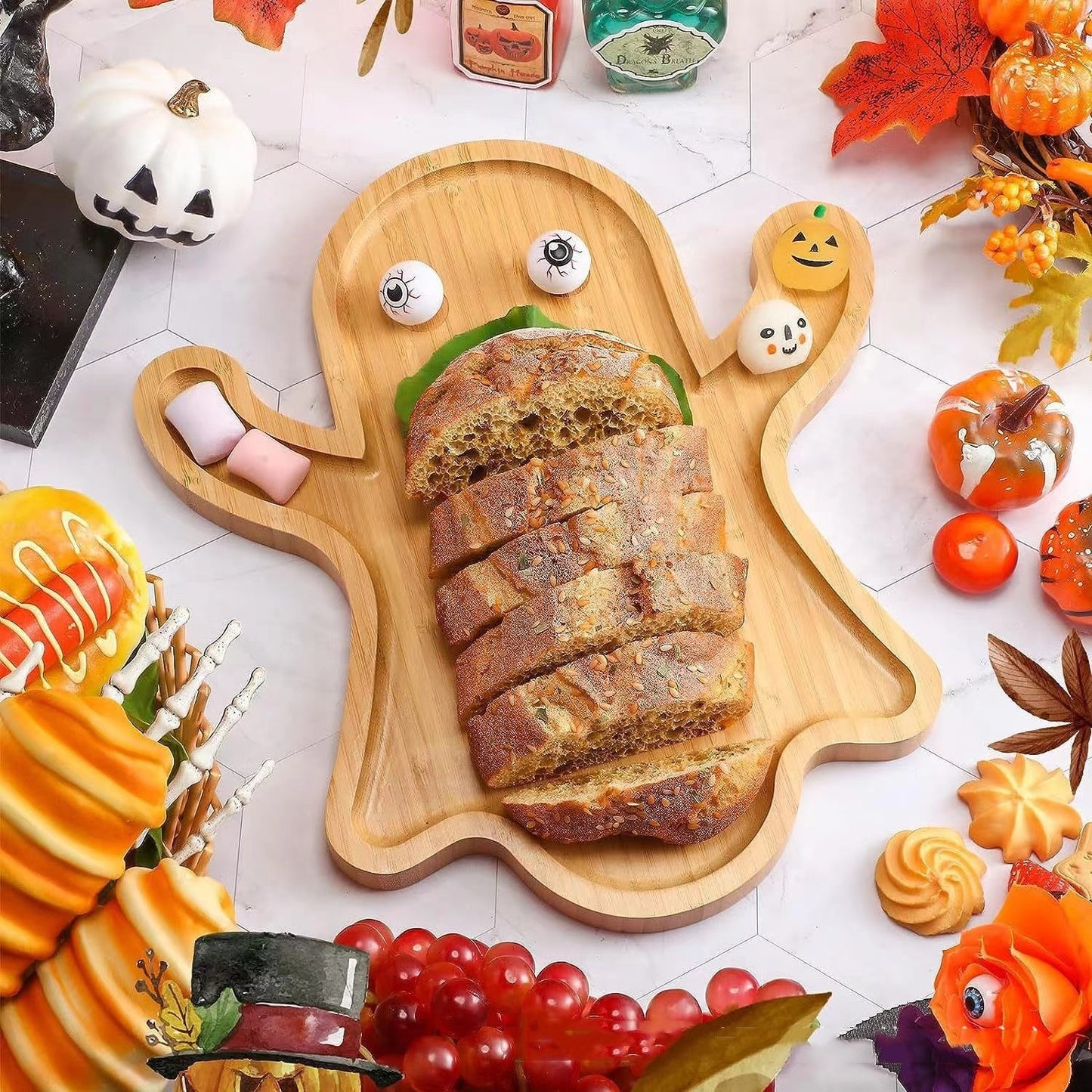 Halloween Bamboo Serving Board