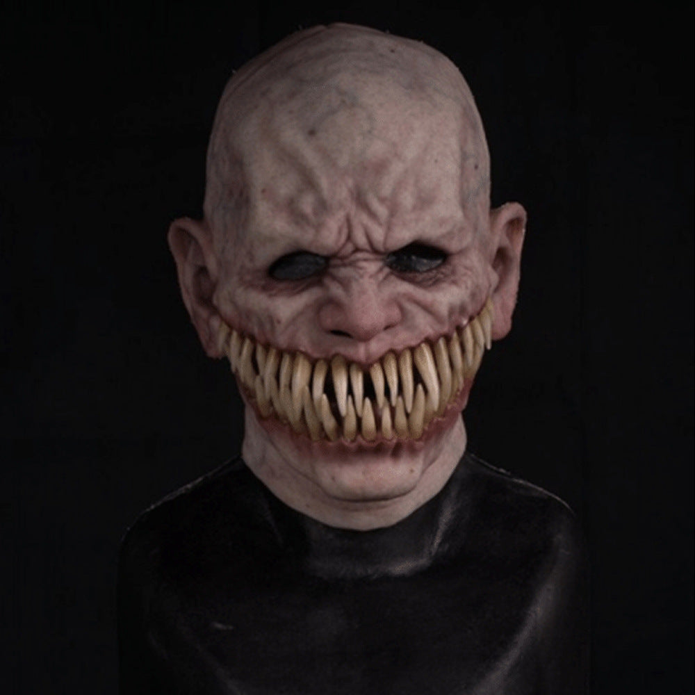 Creepy Full Head Latex Costume