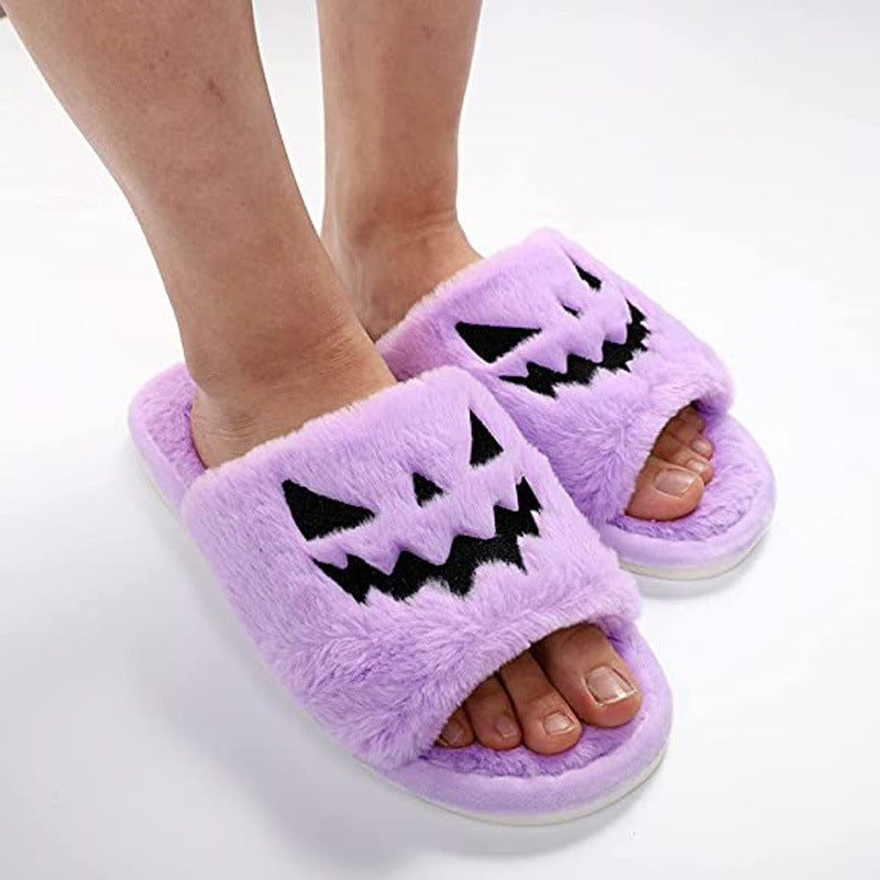 Cozy Pumpkin Slippers