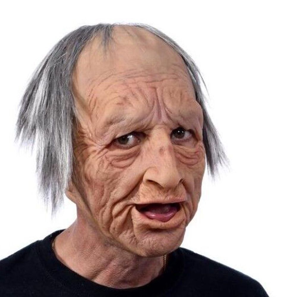 Spooky Granny Latex Mask
