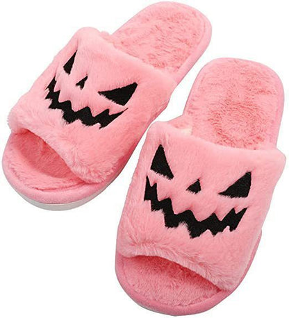 Cozy Pumpkin Slippers