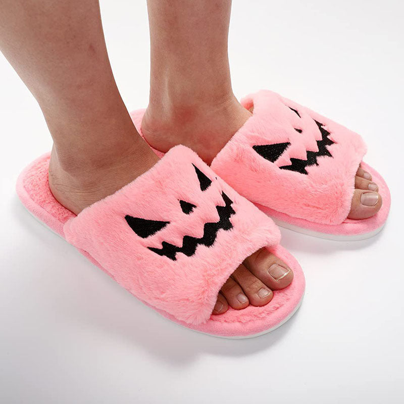 Cozy Pumpkin Slippers