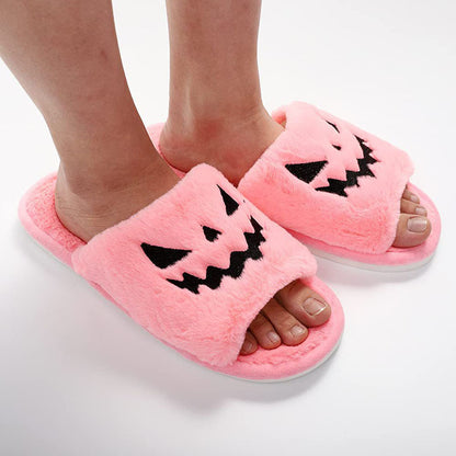 Cozy Pumpkin Slippers