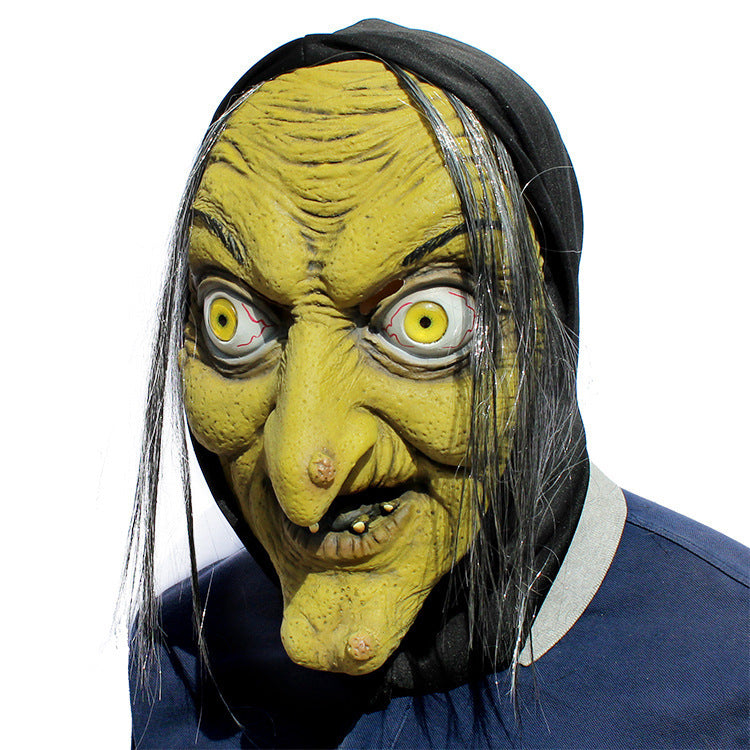 Scary Witch Latex Mask