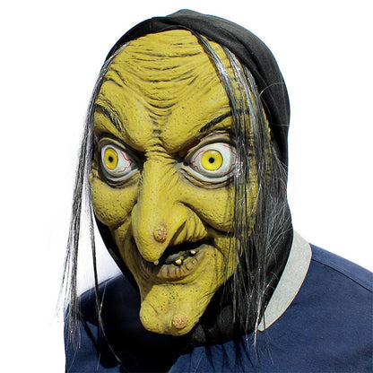 Scary Witch Latex Mask