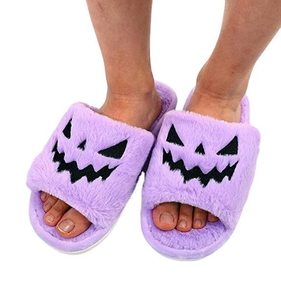 Cozy Pumpkin Slippers