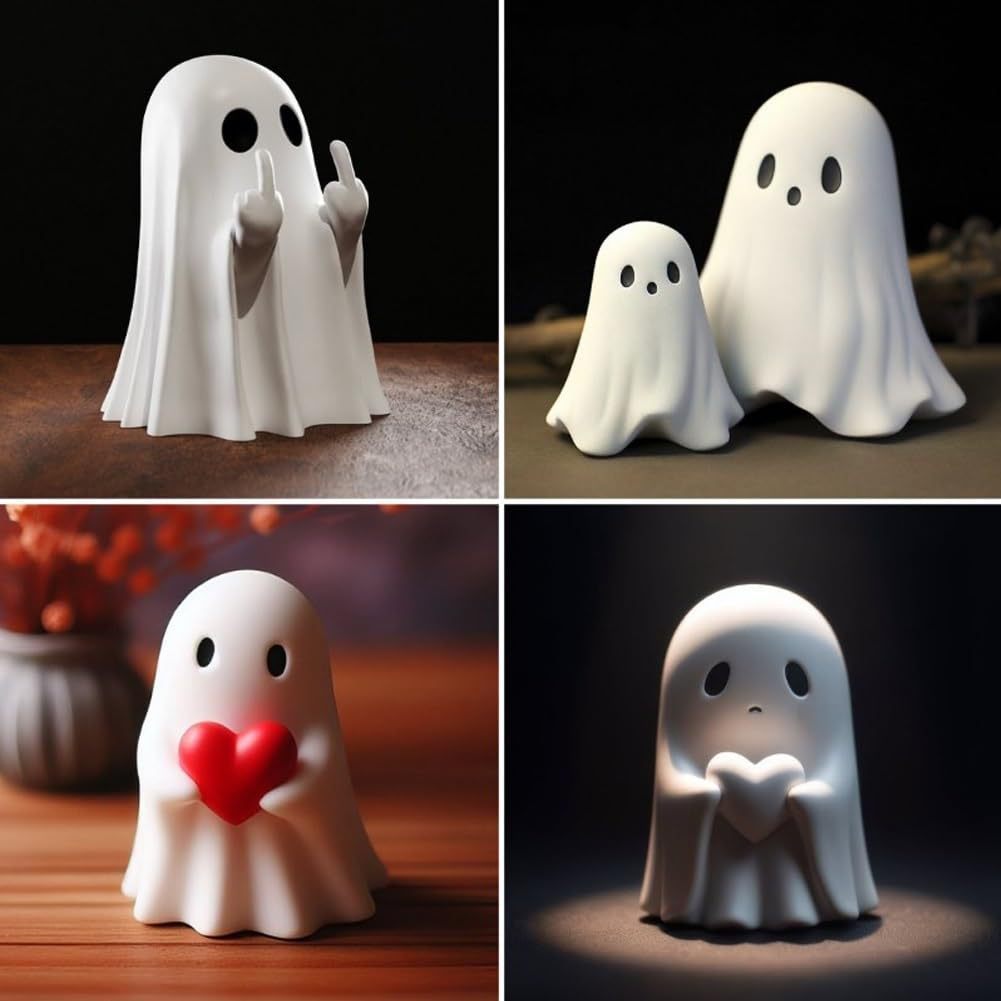 Spooky Ghost with Attitude 👻🖕