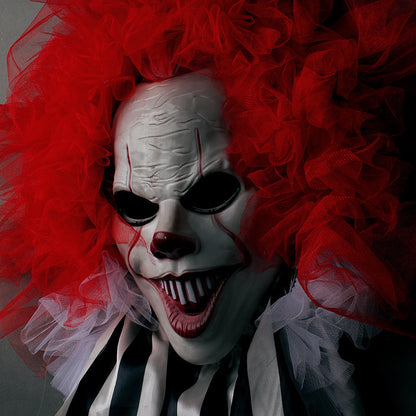 Horror Clown Wreath