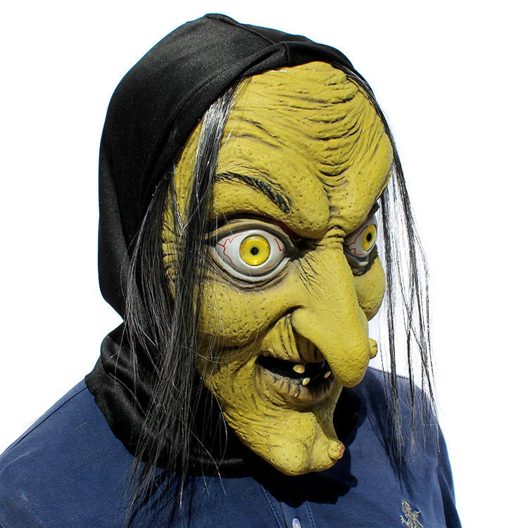 Scary Witch Latex Mask