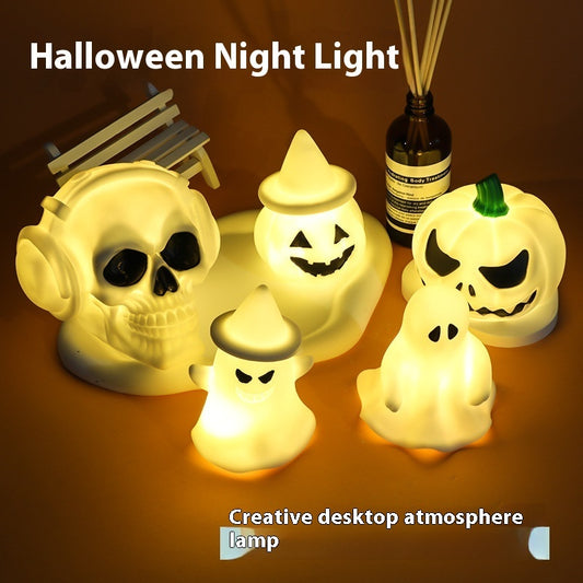 Pumpkin, Ghost & Skull Table Light