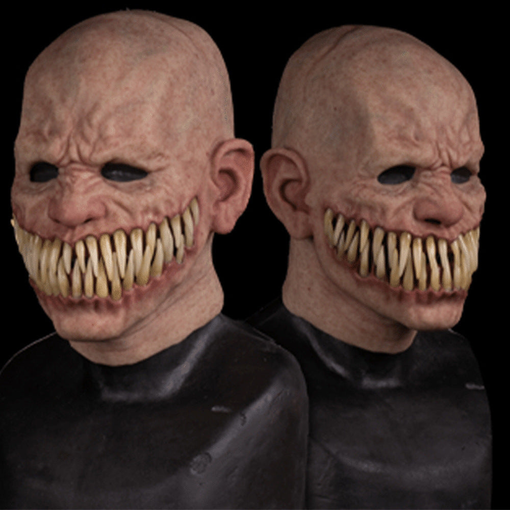 Creepy Full Head Latex Costume