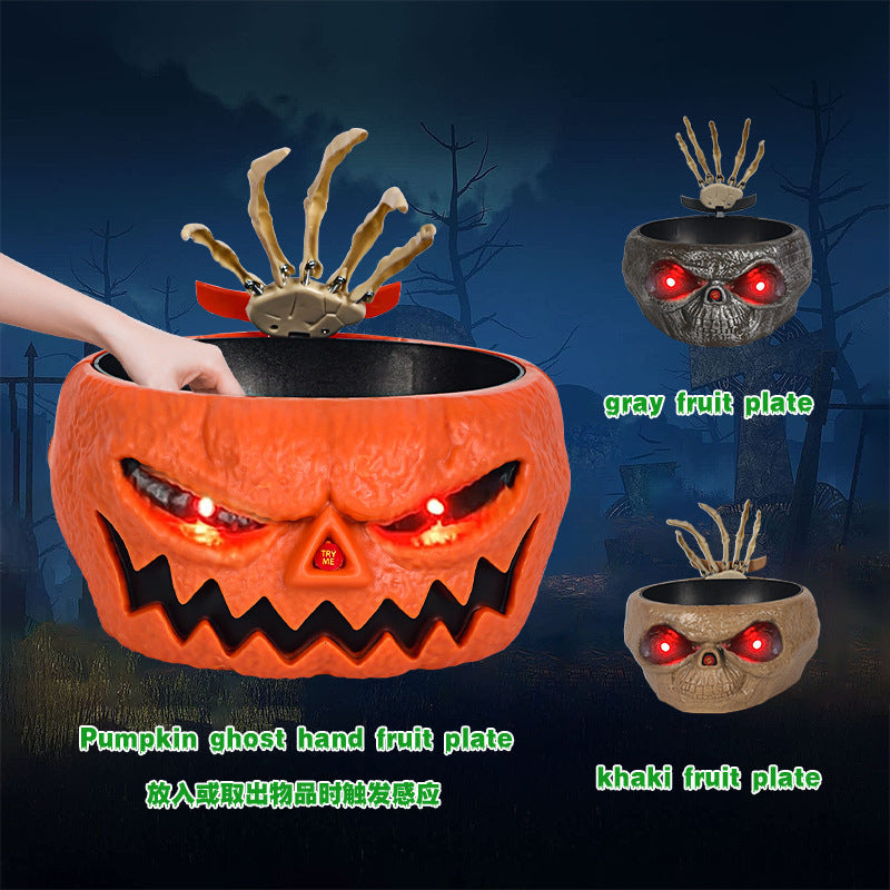 Motion-Triggered Trick-or-Treat Bowl