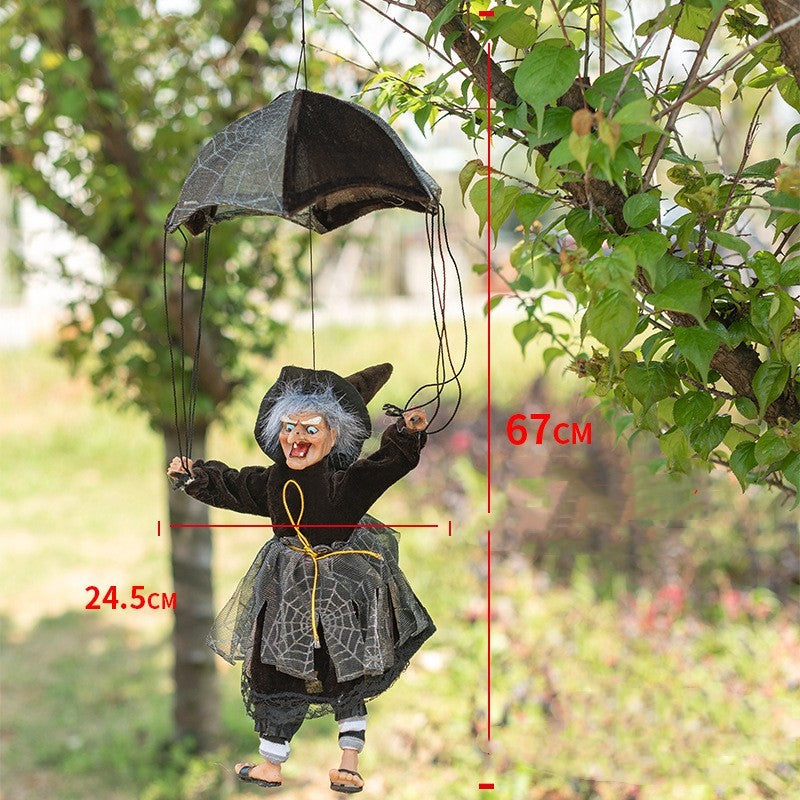 Glowing Flying Witch