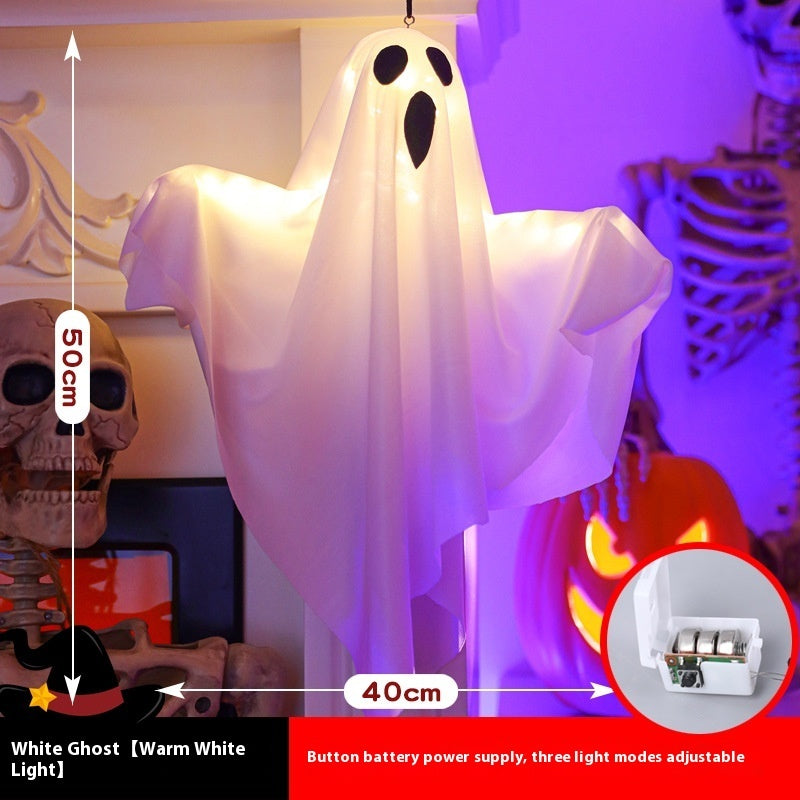 Glowing Scream Ghost LED Decor