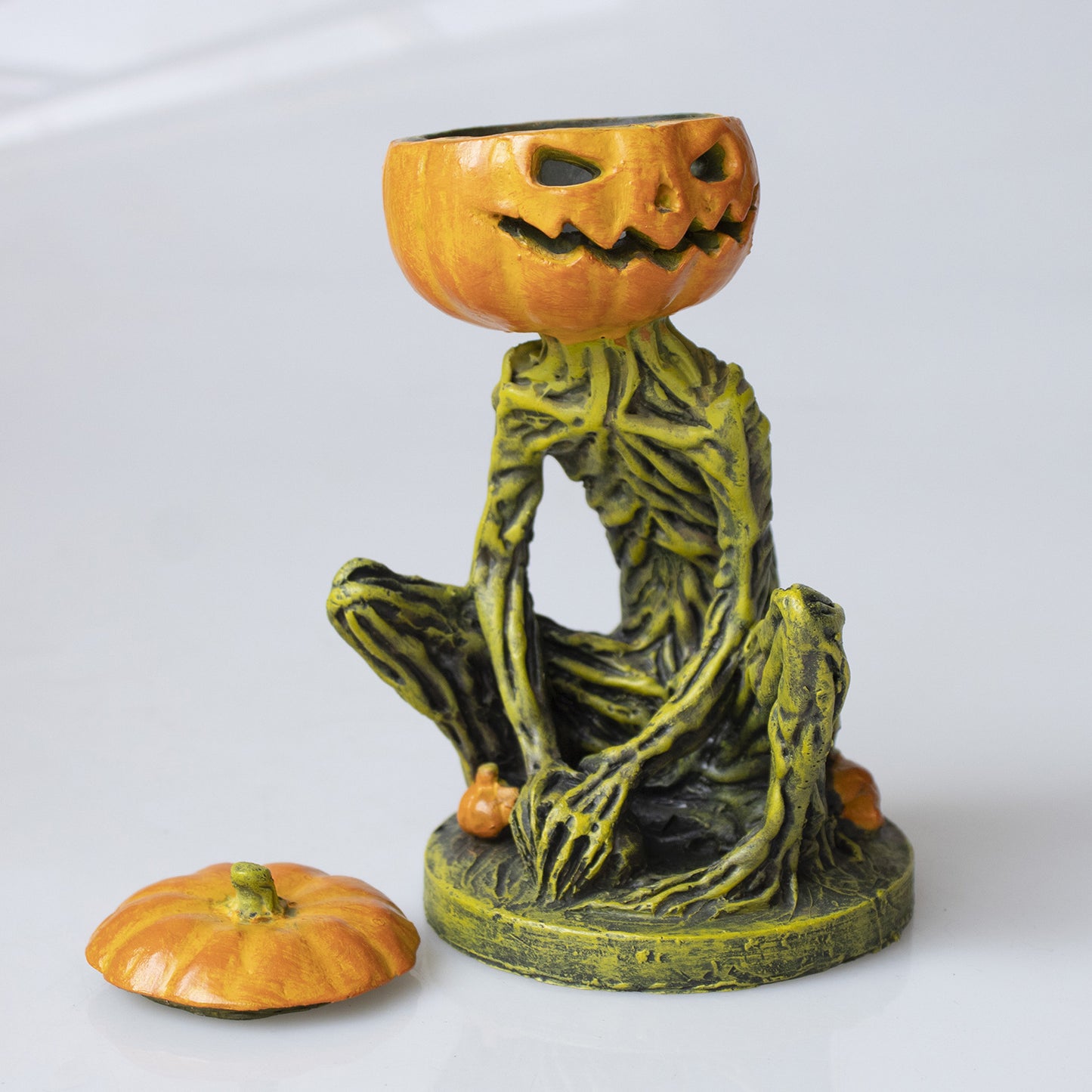 Pumpkin Candlestick Decoration