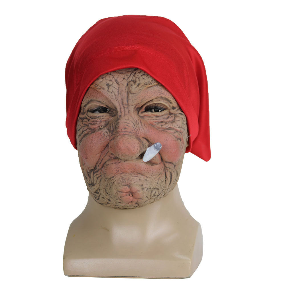 Spooky Granny Latex Mask