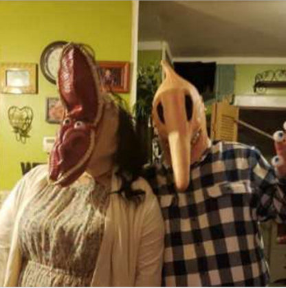 Barbara & Adam Latex Mask