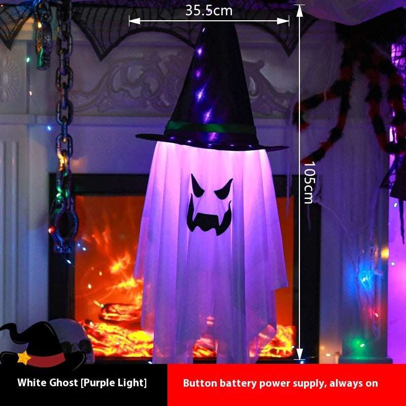 Glowing Scream Ghost LED Decor