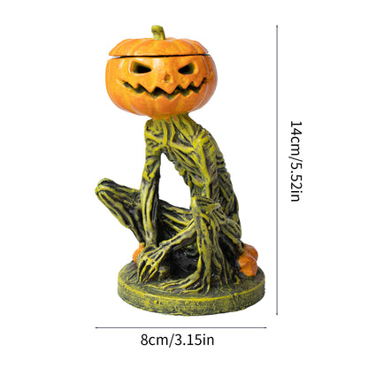 Pumpkin Candlestick Decoration