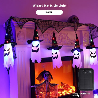 Glowing Scream Ghost LED Decor