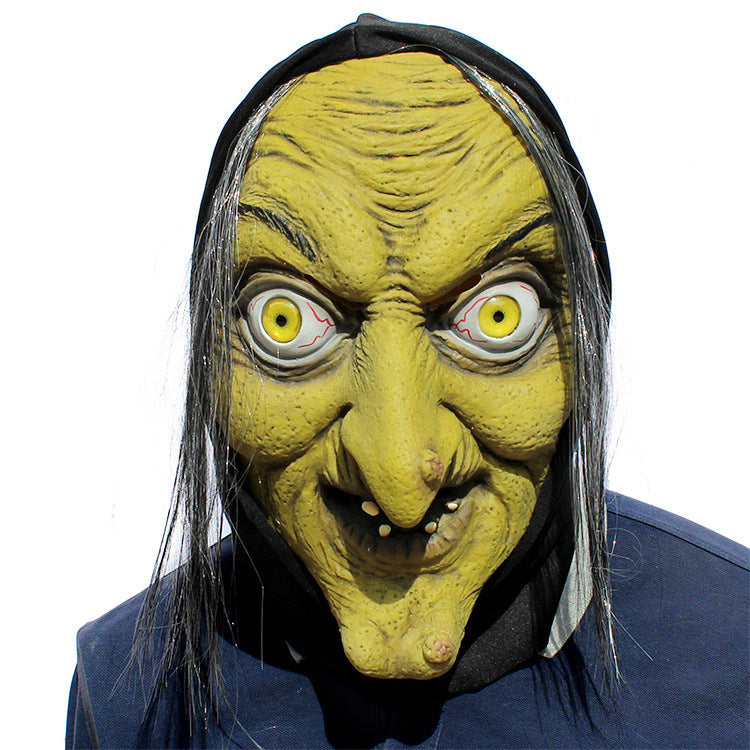 Scary Witch Latex Mask