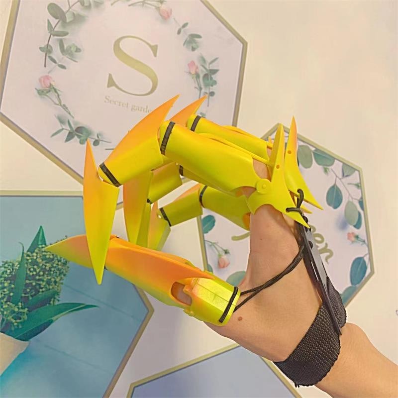 Movable Knuckle Halloween Gloves