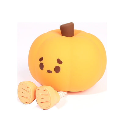 Adorable Pumpkin Bedroom Lamp