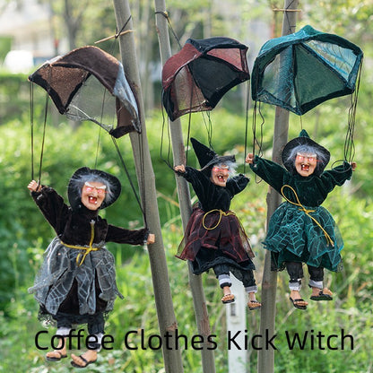 Glowing Flying Witch