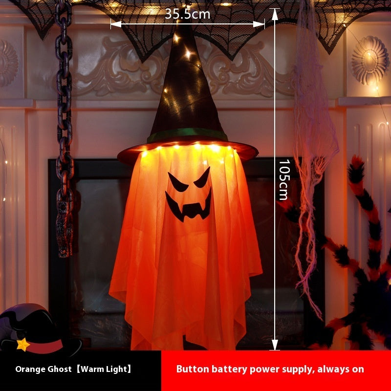 Glowing Scream Ghost LED Decor