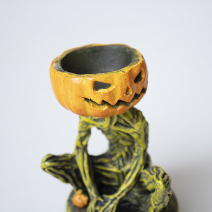 Pumpkin Candlestick Decoration
