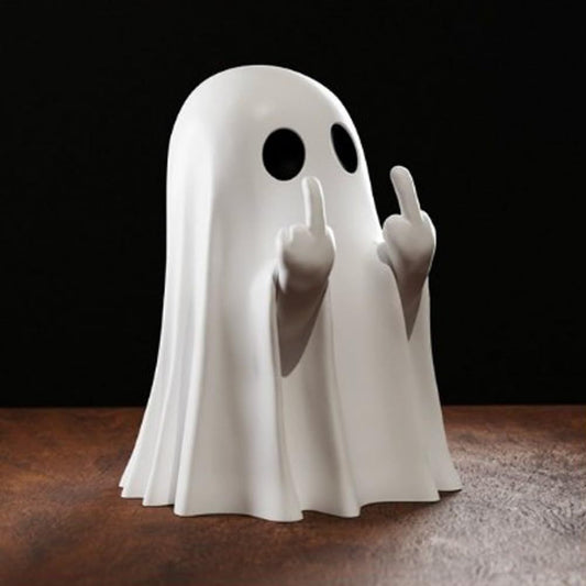 Spooky Ghost with Attitude 👻🖕
