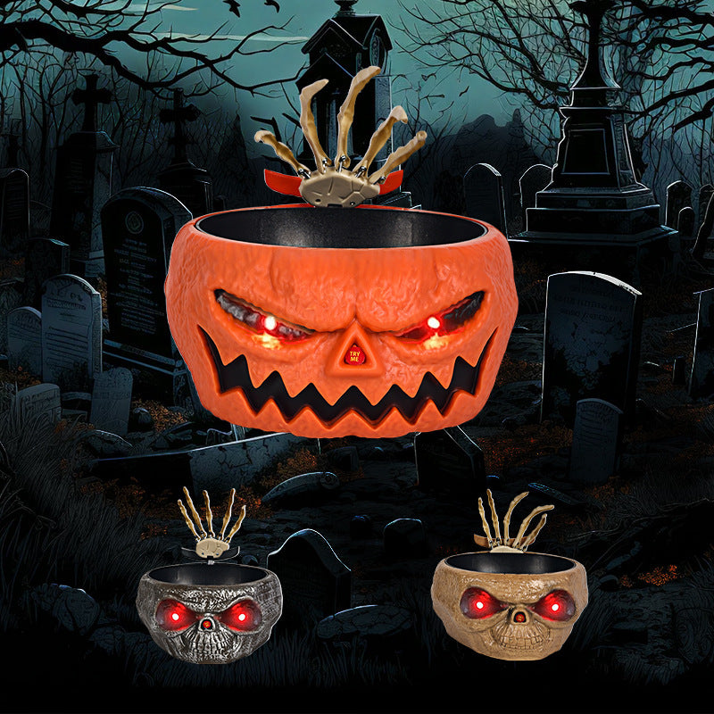 Motion-Triggered Trick-or-Treat Bowl