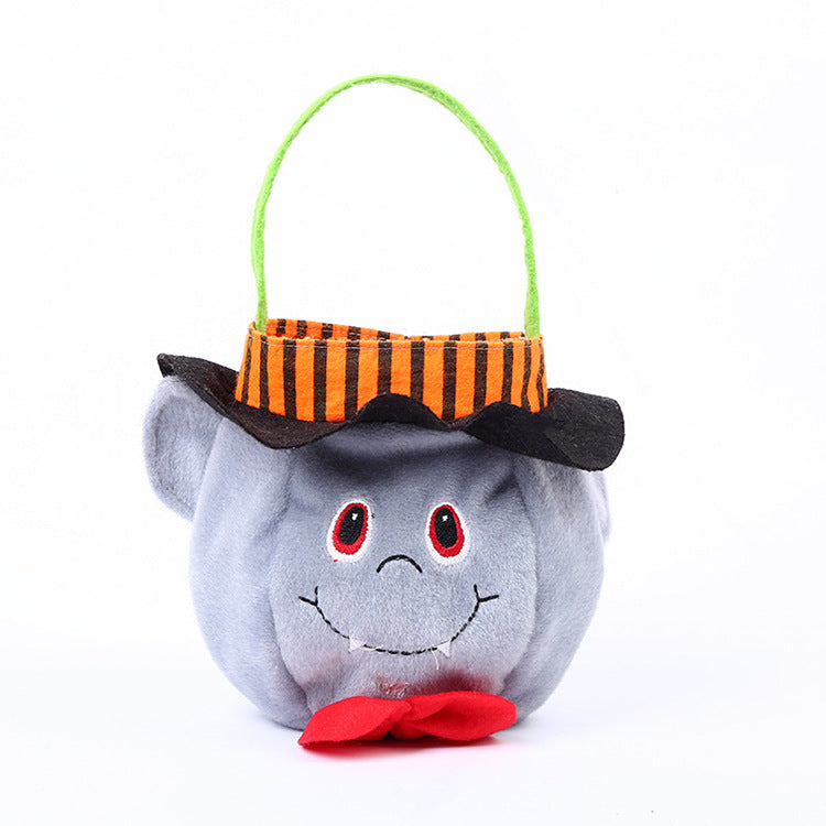 Pumpkin & Witch Trick-or-Treat Tote